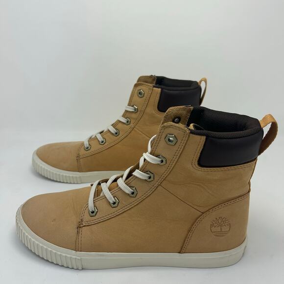 Timberland Skyla Bay 6-Inch Boots | Women’s Size 9 | Wheat w/ White Sole - Picture 2 of 8